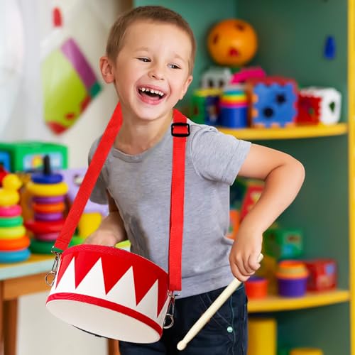 8 Inch Wooden Drum Set with 2 Drumsticks P908474
