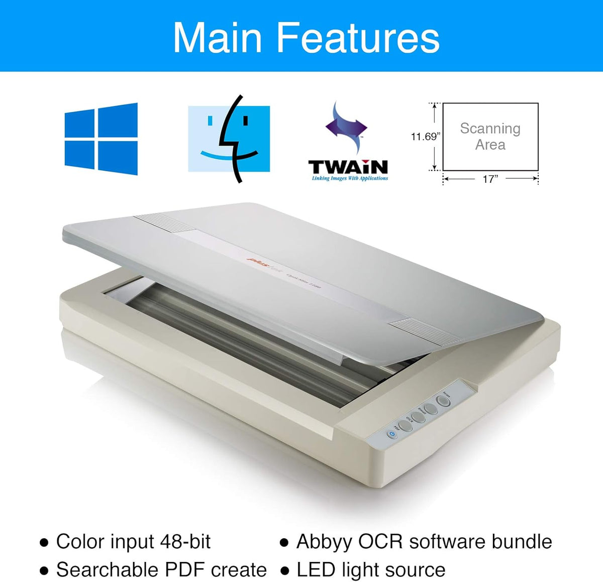 A3 Large Format Flatbed Scanner Q86217
