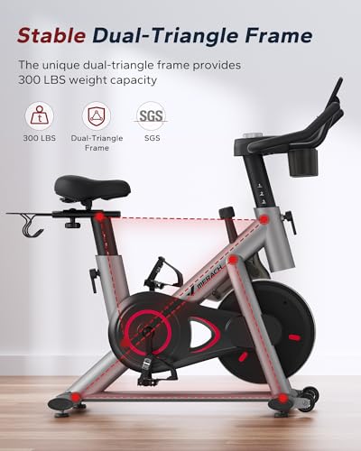 Exercise Bike with 300lbs Weight Capacity K78969