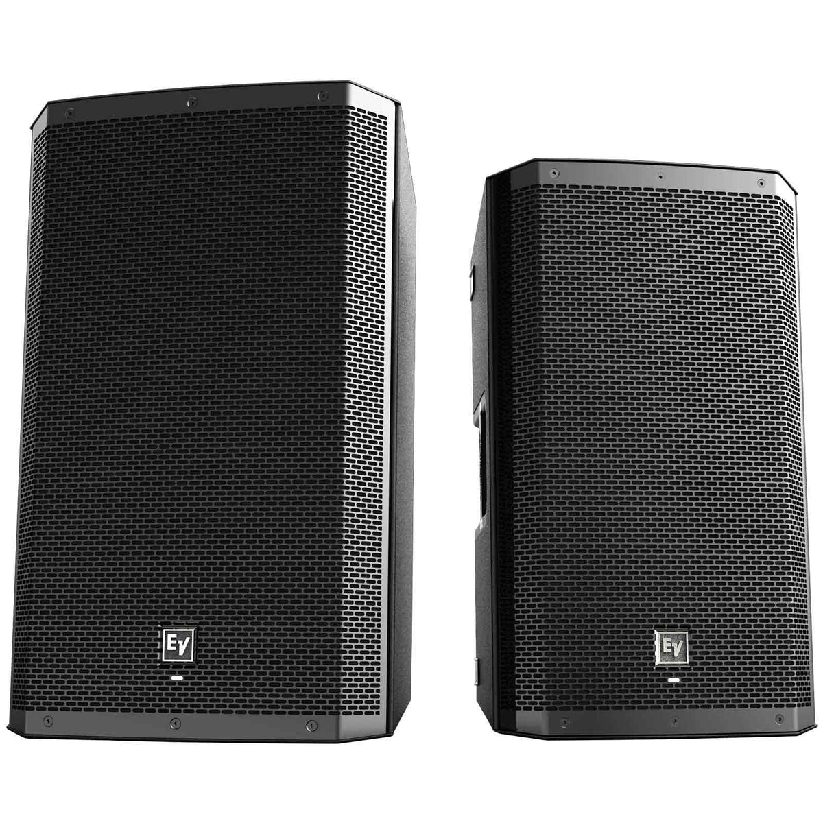 15" Powered Bluetooth Loudspeakers with Covers and XLR Connecting Cables K50630