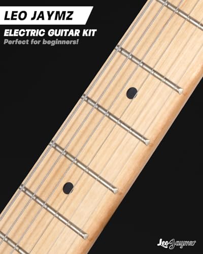 39" Full Size ST Style Electric Guitar Starter Kit with SSH Pickup, 5W Portable Amp, Tuner, Gig Bag, Strap & Accessories M4524
