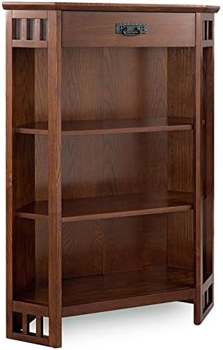 Mission Oak 3 Shelf Corner Bookcase R62081