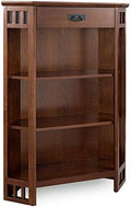 Mission Oak 3 Shelf Corner Bookcase R62081