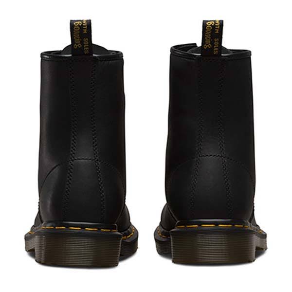 Black Greasy 1460 Boots D954
