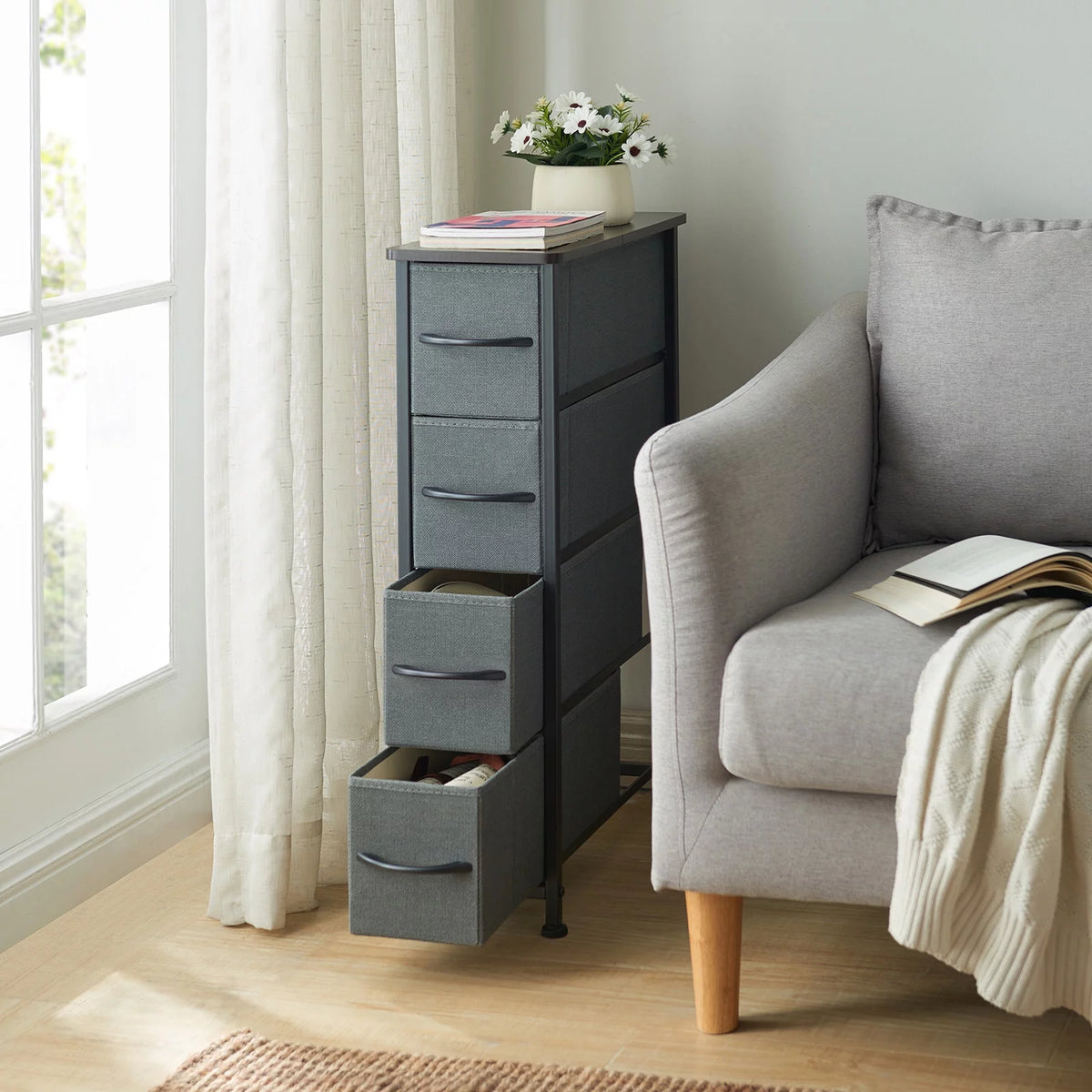 Narrow 4 Drawer Dresser W315797