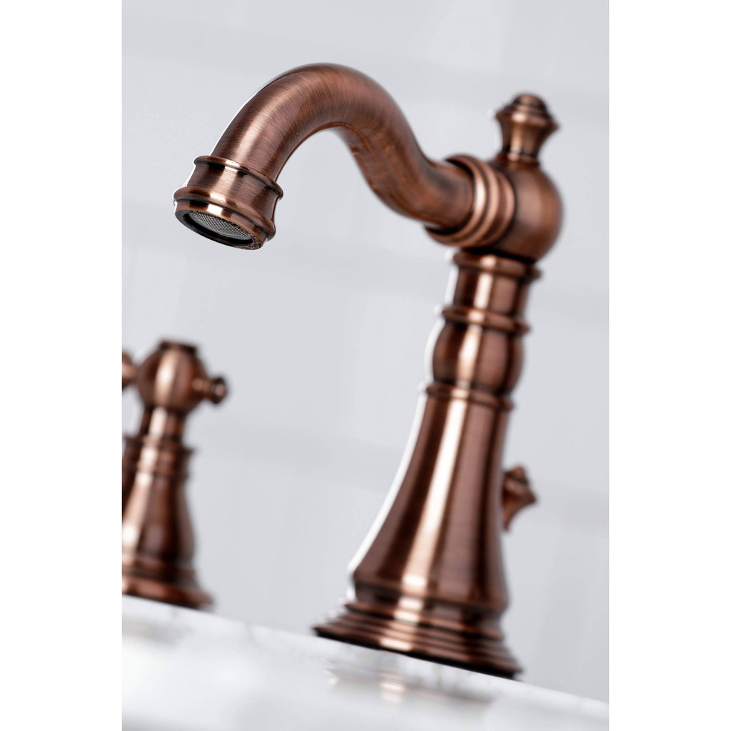 Antique Copper Widespread Bathroom Faucet G6773