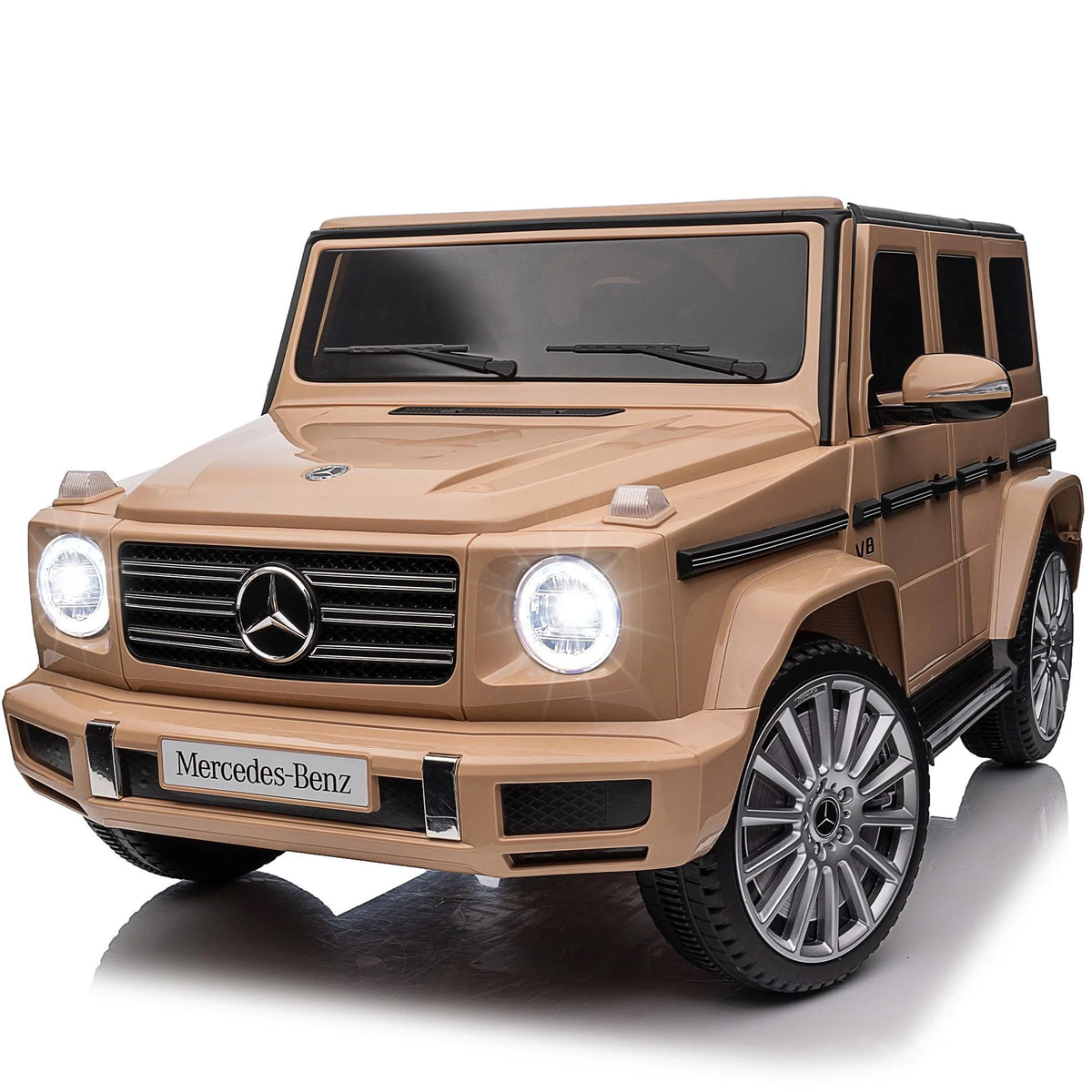 24V White Ride on Car with Remote Control N96060