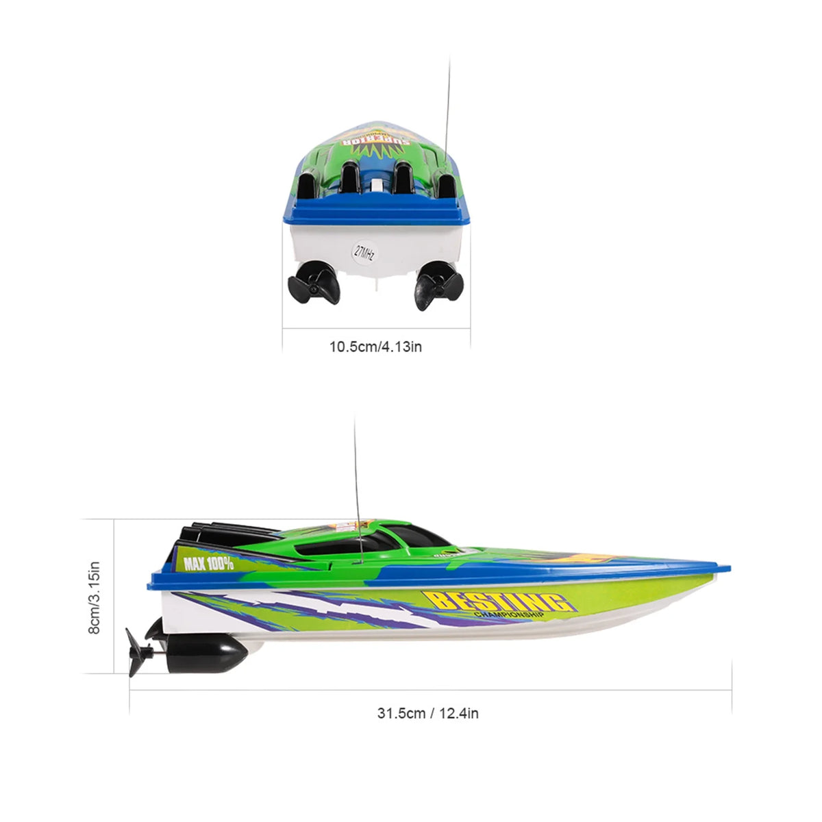 RC Boat Remote Toy T33840