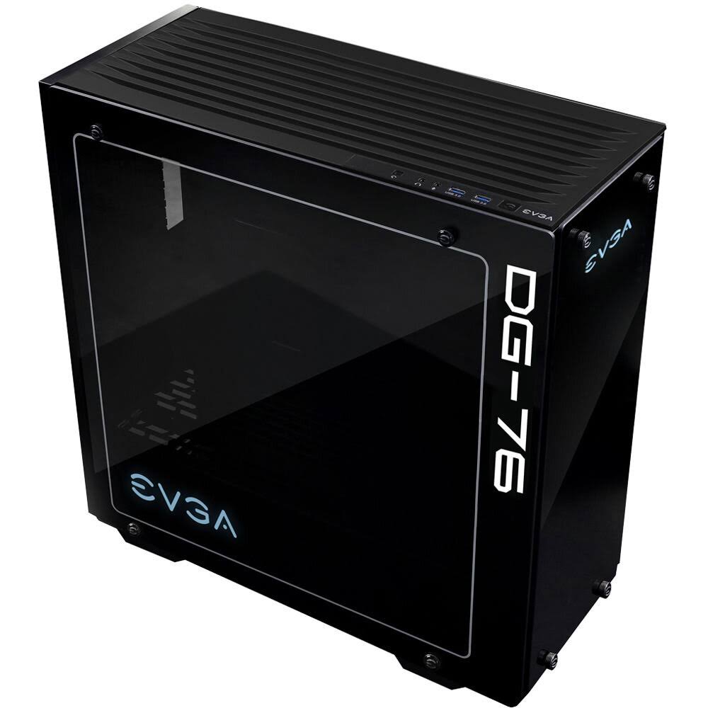 Matte Black Mid-Tower Case Y37746