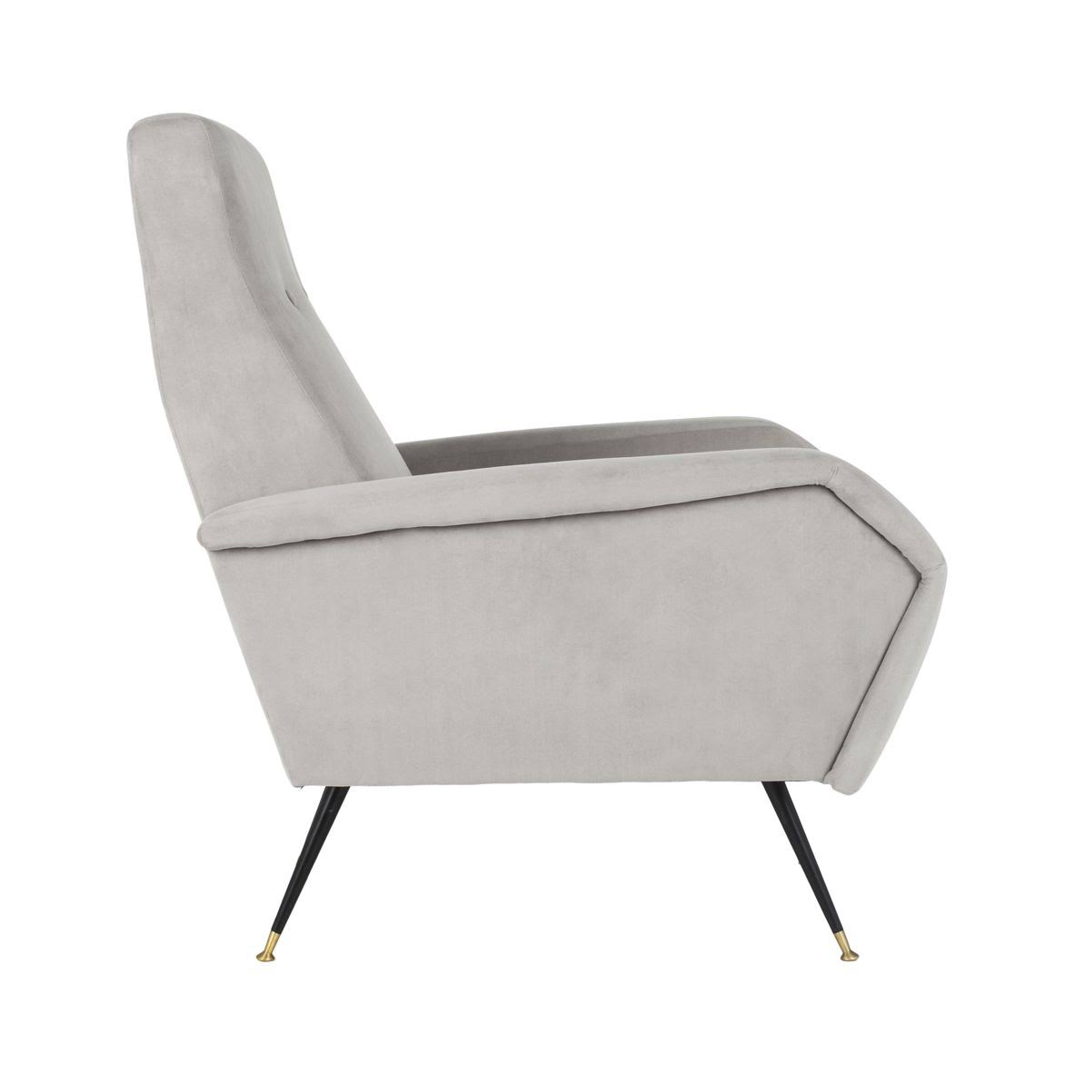 Velvet Retro Accent Chair J620