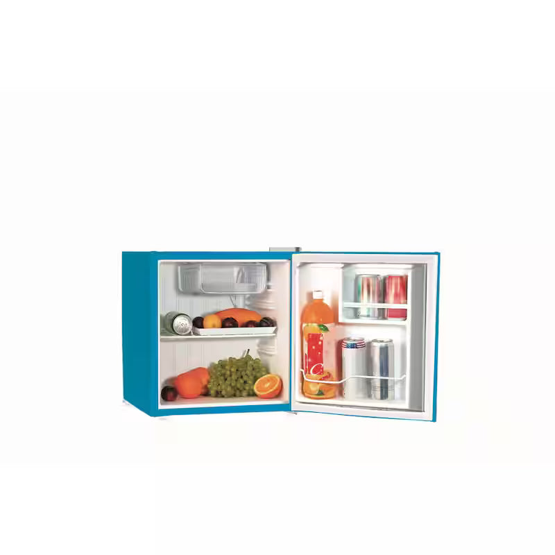 Blue 1.6 cu. ft. Mini Fridge with Freezer L31032