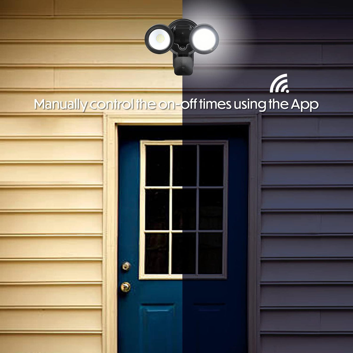 Wired Smart Flood Light Charger and Mount with Motion Sensor and Timer Control U9325