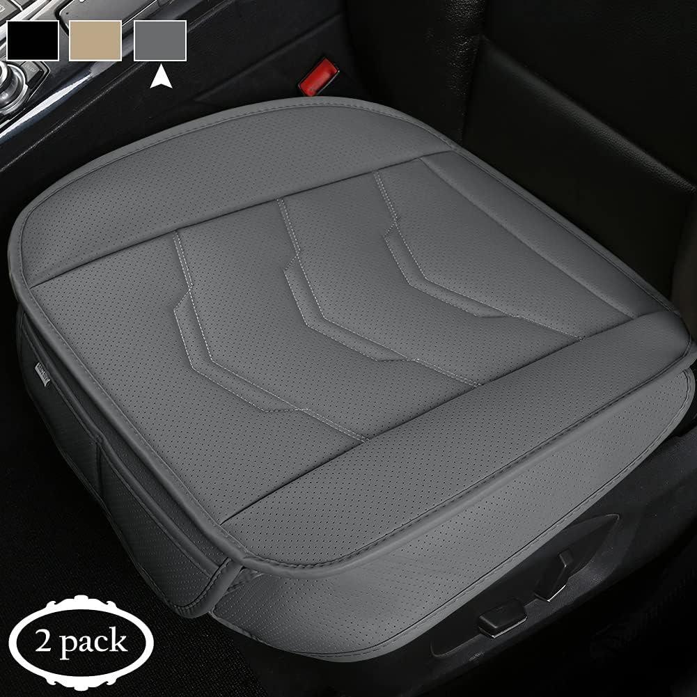 2 Pack Front Car Seat Bottom Covers Pad Black N72373