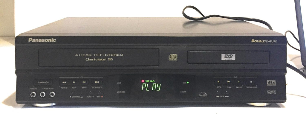 Black DVD-VCR Combo Y5965