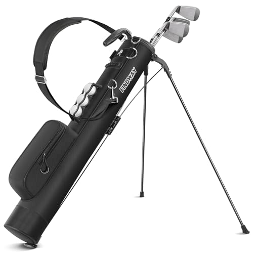 Small Lightweight Golf Stand Bag with Ball Holder and Pockets S4083