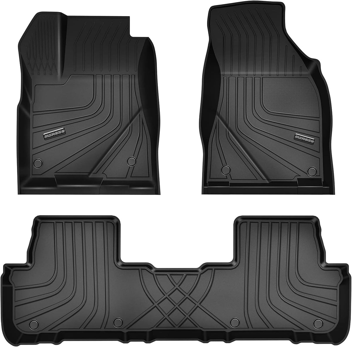 All Weather Custom Fit Floor Mats Set U381592