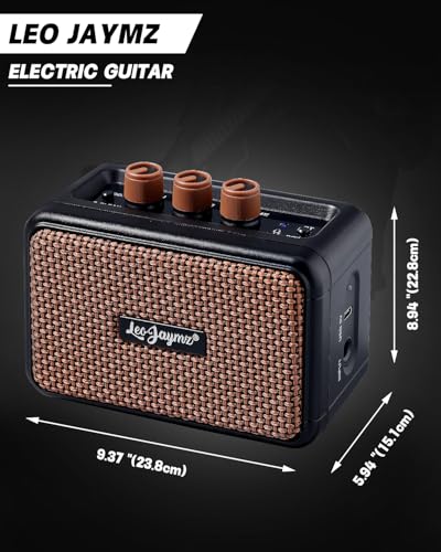 39" Full Size ST Style Electric Guitar Starter Kit with SSH Pickup, 5W Portable Amp, Tuner, Gig Bag, Strap & Accessories M4524