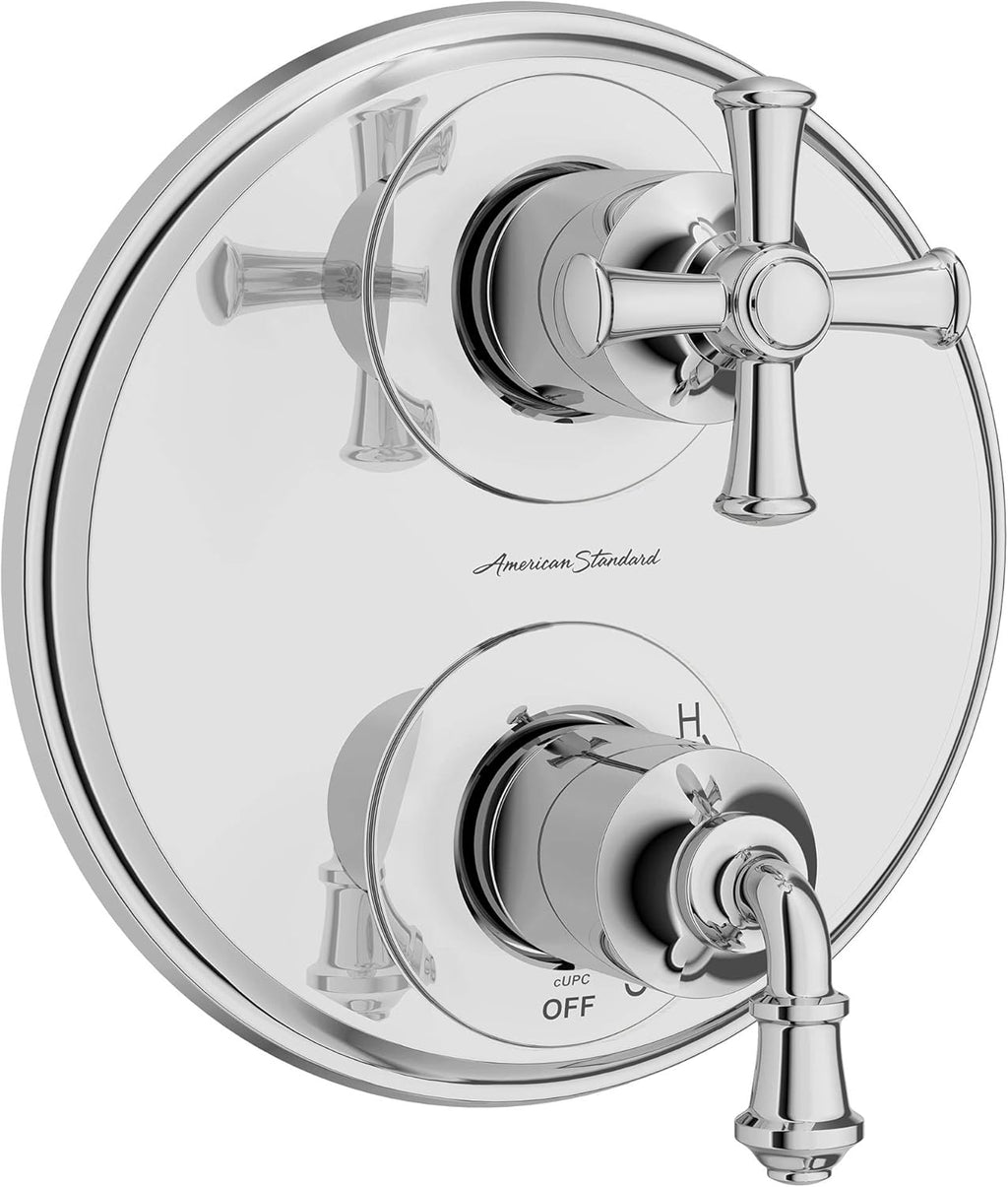 Brushed Nickel 2-Handle Shower Diverter Trim E8824