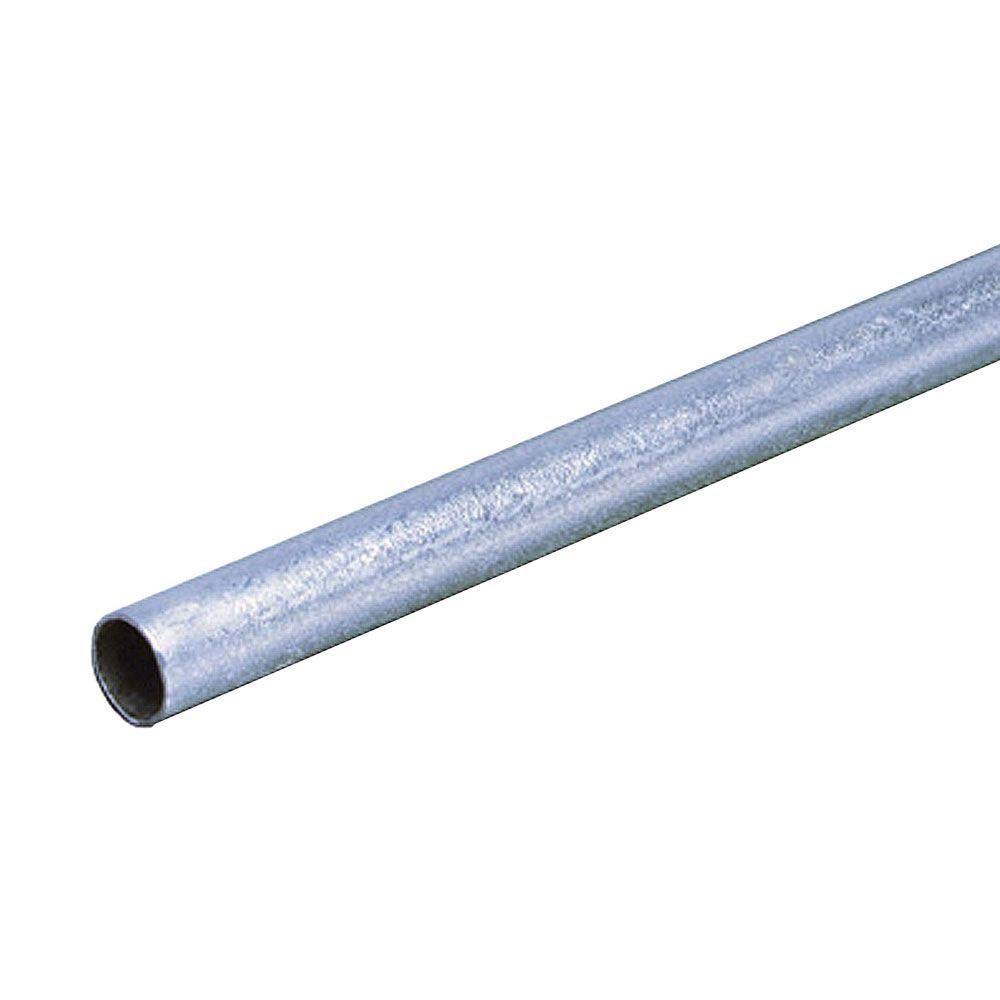 Silver Galvanized Steel EMT Conduit 10 ft T213