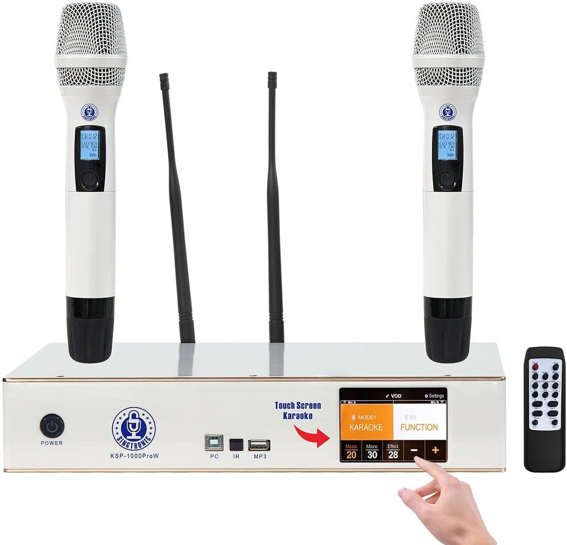 Professional 2000W Digital Karaoke Sound Processor P1549