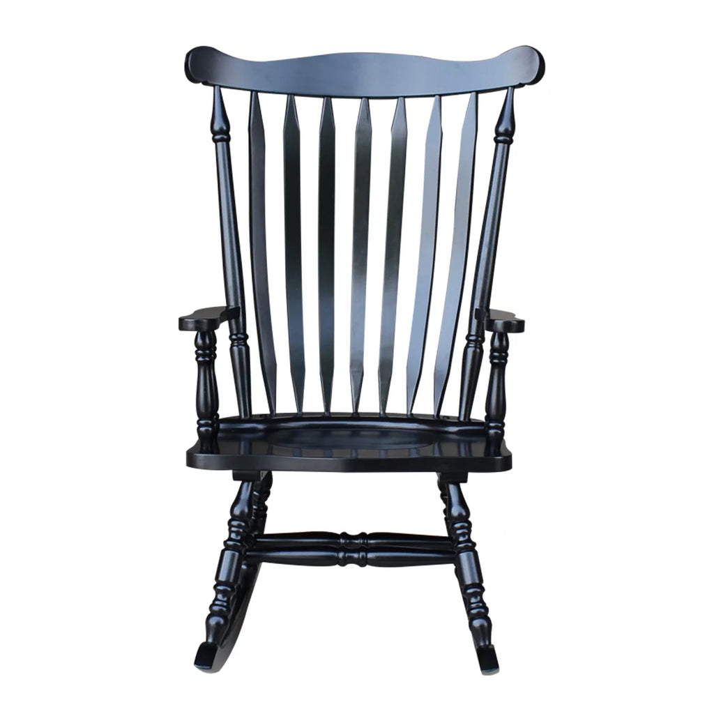 Antique Black Rocking Chair C1763