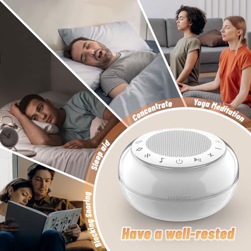 White Noise Machine with 35 Soothing Sounds and Nightlight R183478