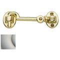 3-1/2 inch Swivel Cabin Door Hook Satin Nickel A218