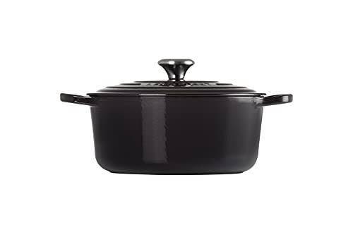 Cast Iron Round Dutch Oven Black 5.5 qt J7484