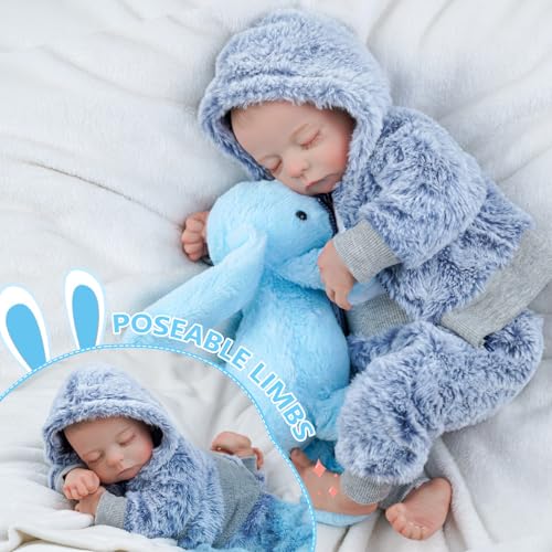 17-Inch Silicone Full Body Reborn Baby Doll C478274