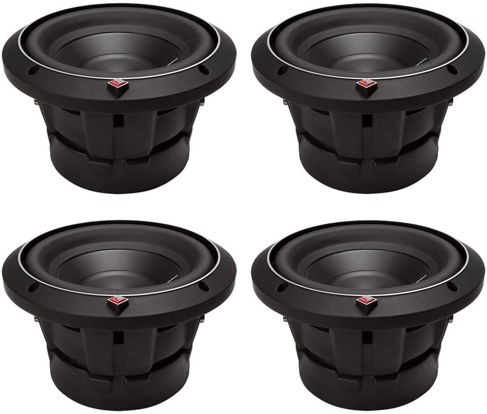 8 Punch 2000W 2-Ohm DVC Car Audio Subwoofers Z7915