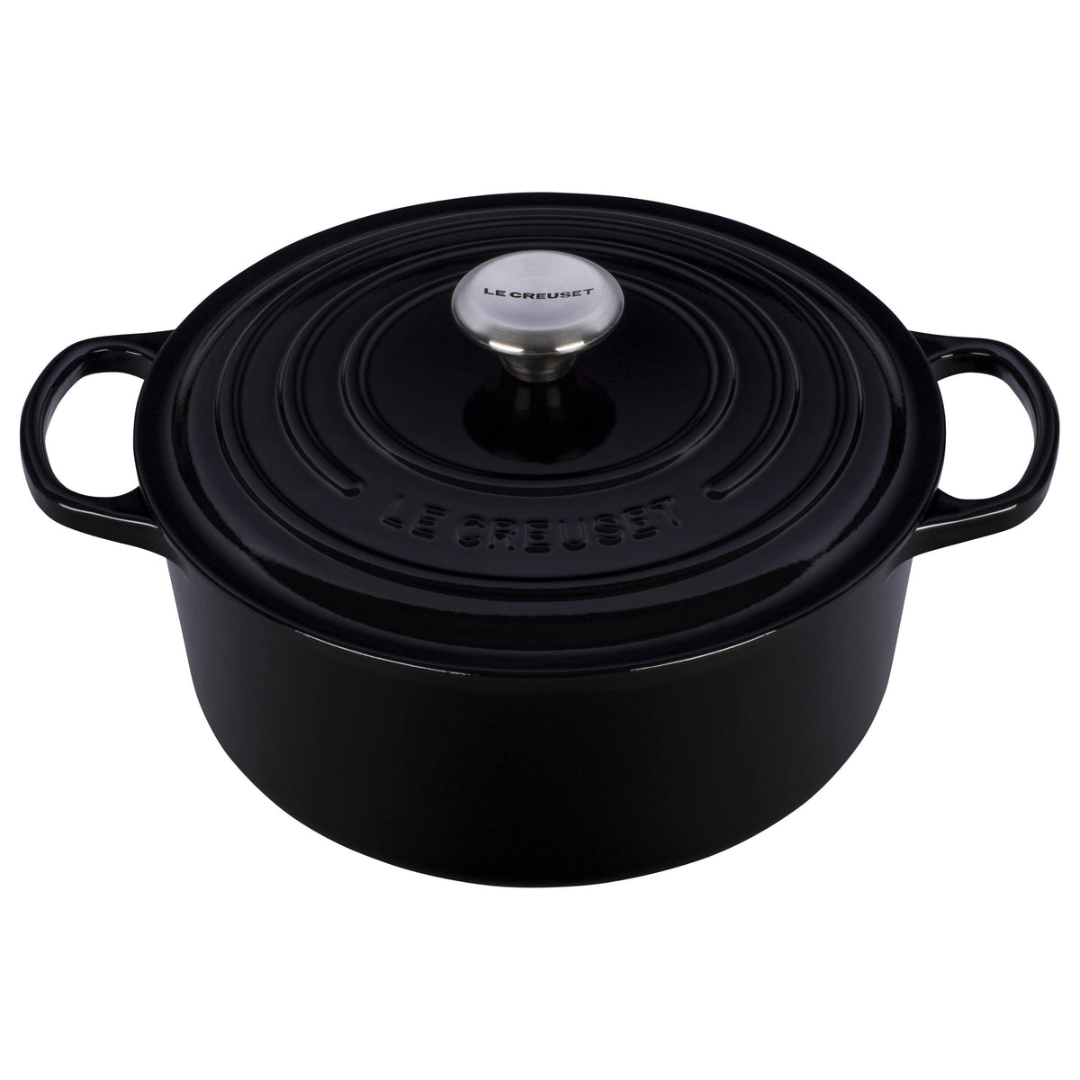 Cast Iron Round Dutch Oven Black 5.5 qt J7484