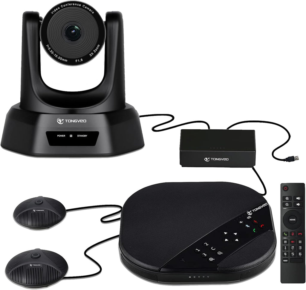 2K Conference Webcam with Microphone and Speaker Y651061