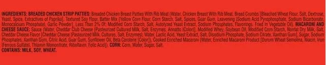 8.9 oz Frozen Chicken Strips Meal Pack of 8 L820