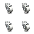 Semi Steel Swivel Bolt Caster Set of 4 C69329