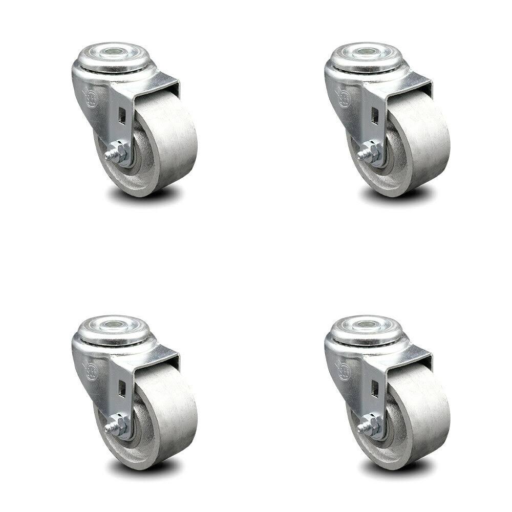 Semi Steel Swivel Bolt Caster Set of 4 C69329