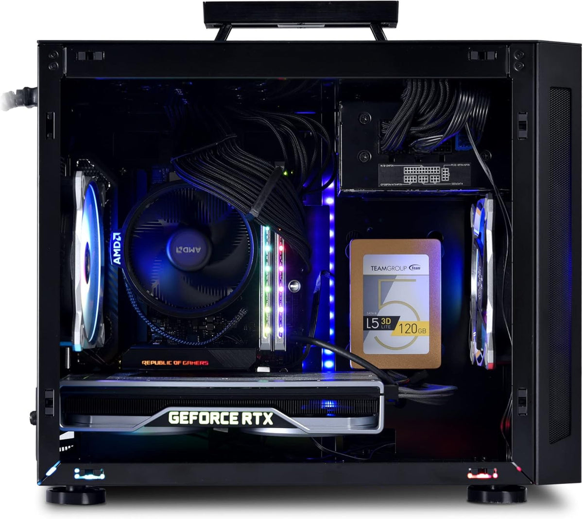 Black Aluminum MiniITX Case F984688