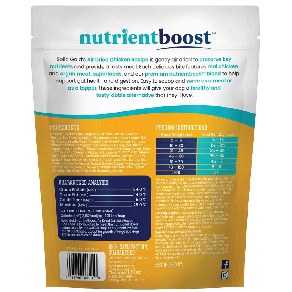 Air Dried Dog Food Topper E263