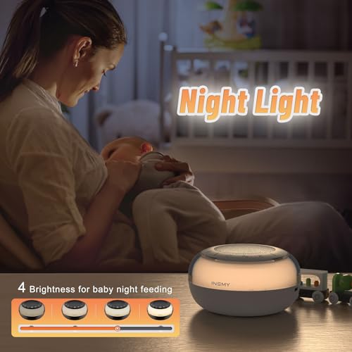 White Noise Machine with 35 Soothing Sounds and Nightlight R183478