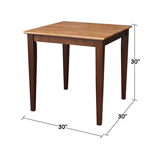 Black/Cherry Dining Table J6827