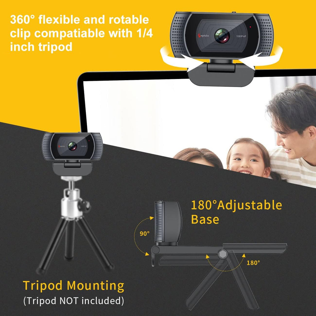1080P USB AutoFocus Webcam with Microphone J62731