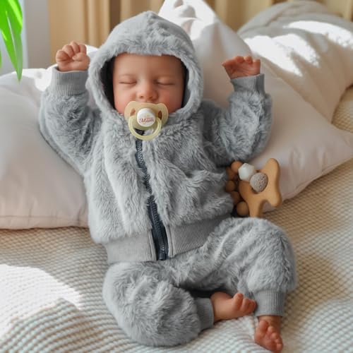 17-Inch Silicone Full Body Reborn Baby Doll C478274