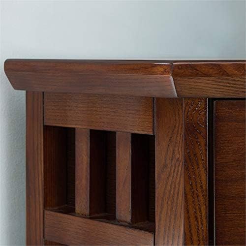 Mission Oak 3 Shelf Corner Bookcase R62081