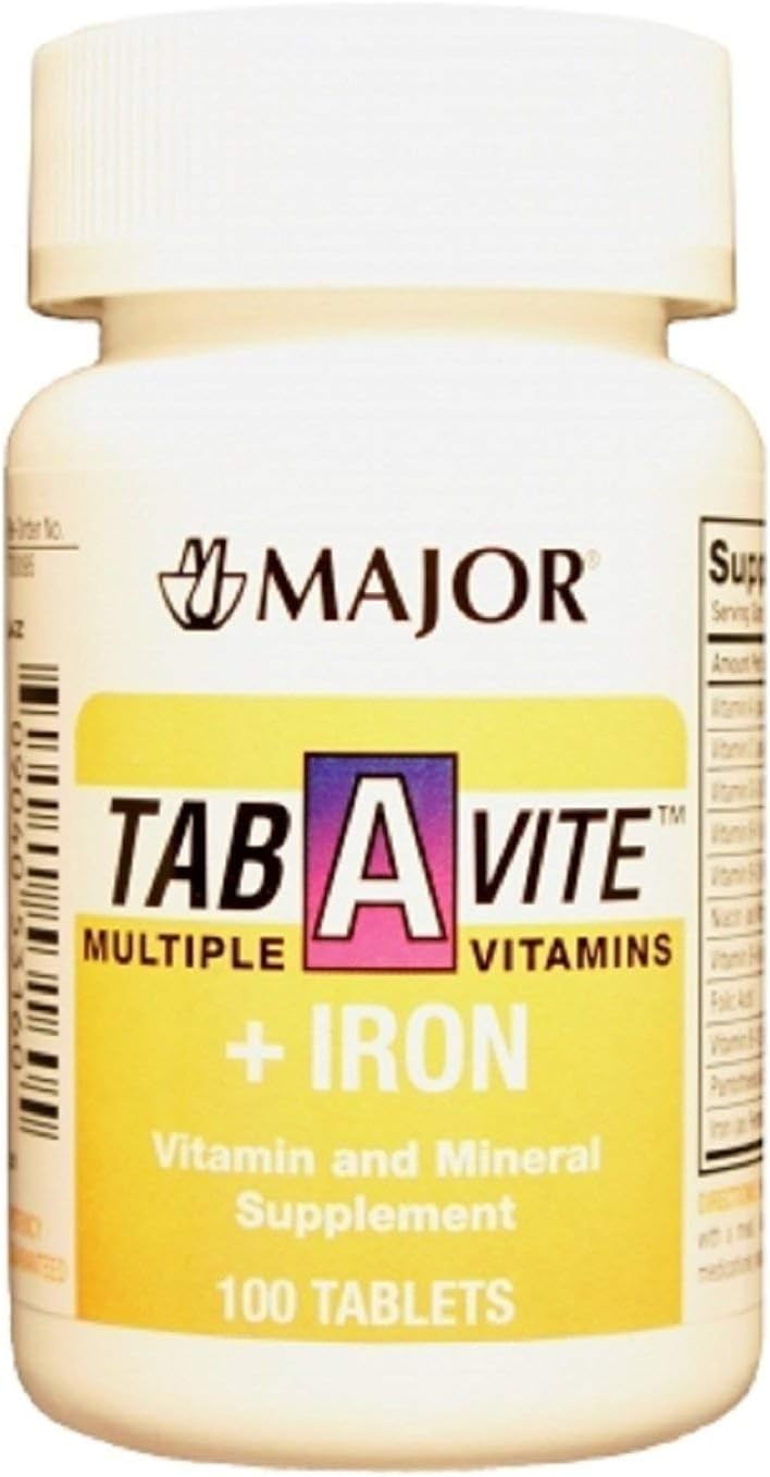 100 Count (3 Pack) Iron Tablets X71356