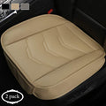 2 Pack Front Car Seat Bottom Covers Pad Black N72373