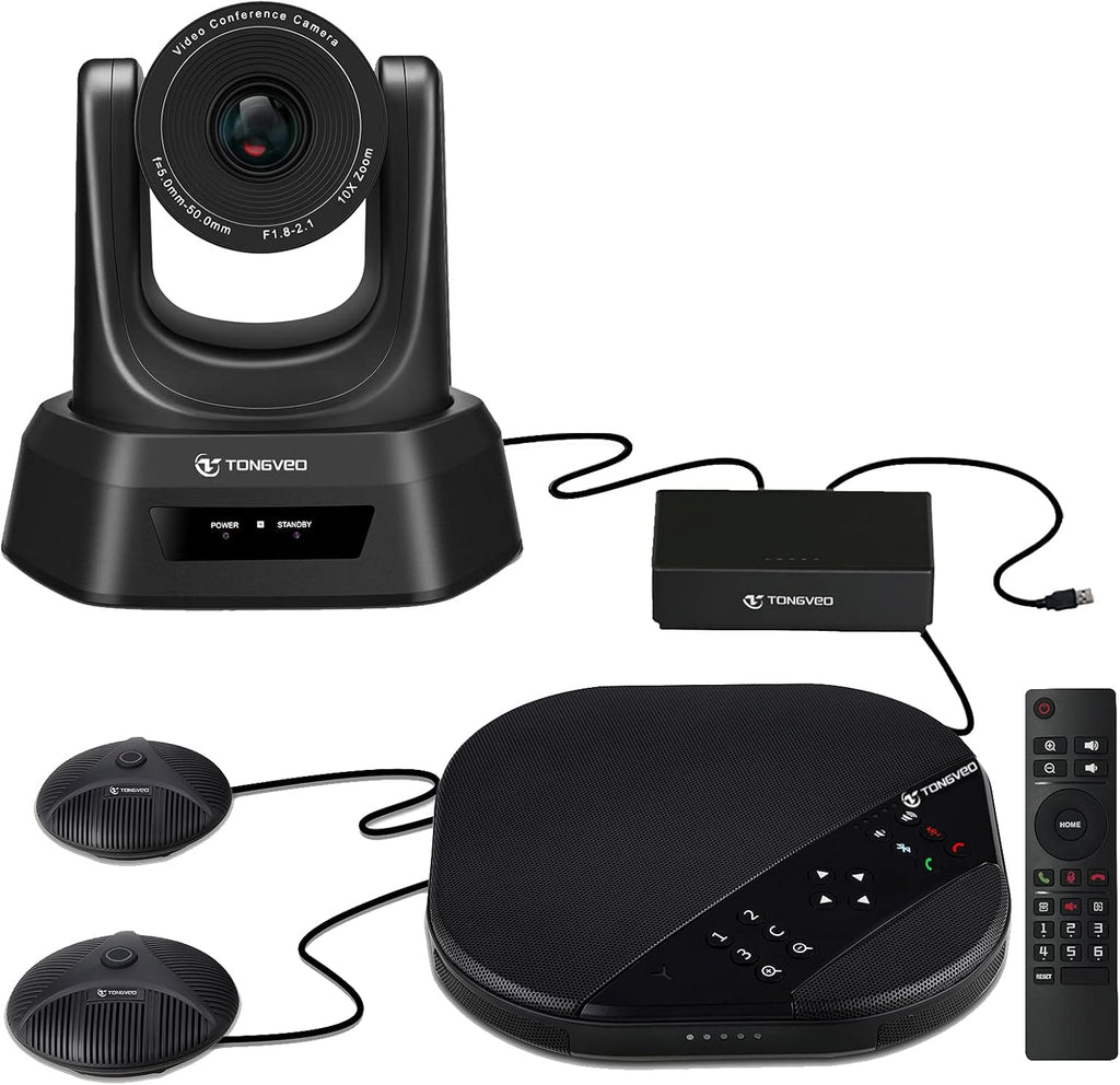 2K Conference Webcam with Microphone and Speaker Y651061