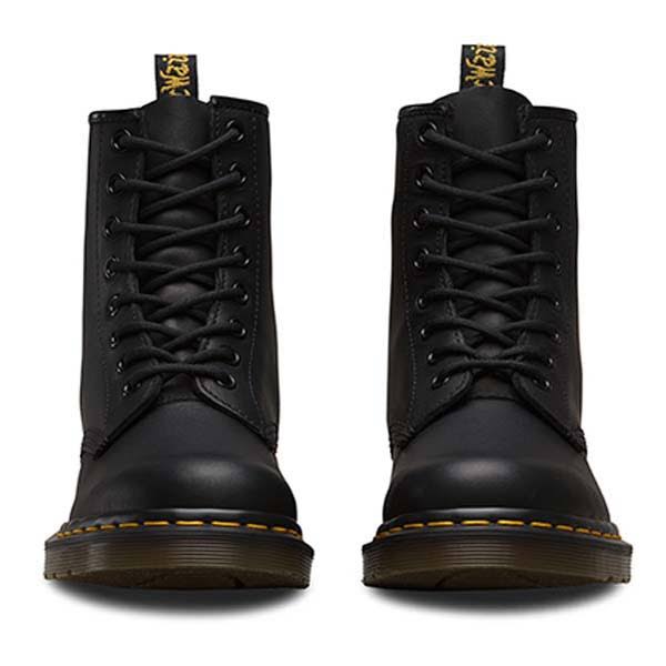 Black Greasy 1460 Boots D954