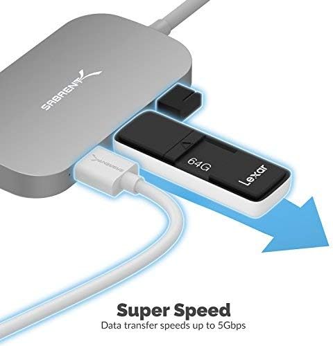 8-in-1 USB Type-C Hub with HDMI 4K, 3 USB 3.0 Ports, SD/MicroSD Card Reader K874110