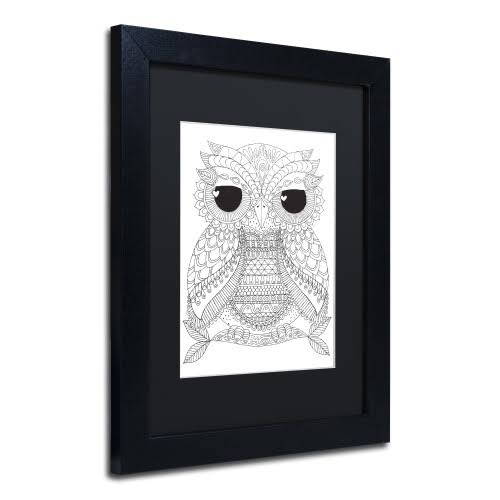 Black Matte Black Frame 11x14-Inch Art Print X70742