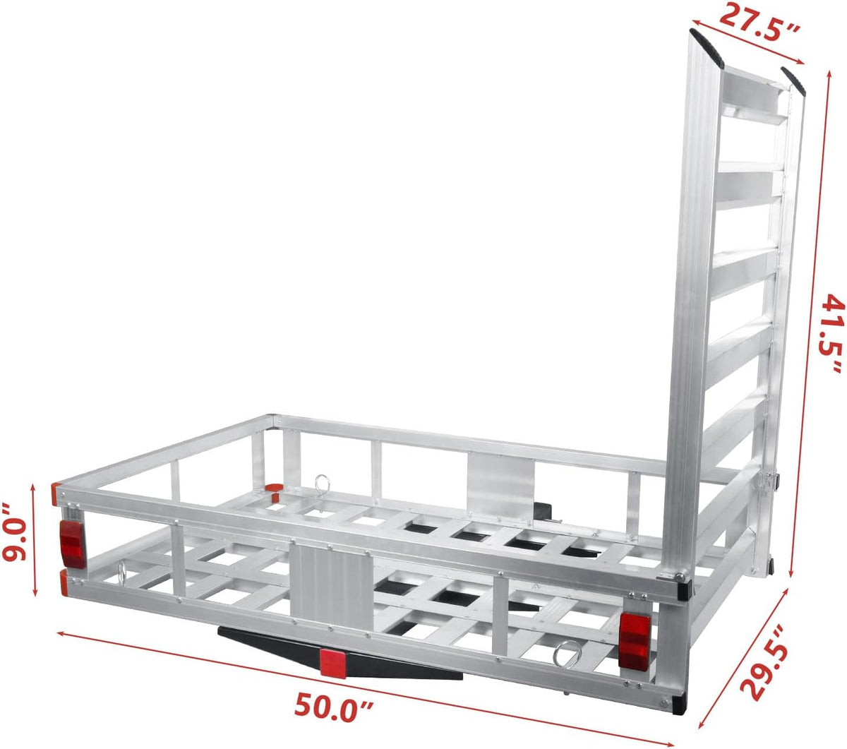 Aluminum Hitch Cargo Carrier, 50" x 29.5", 800Lbs Capacity H66458