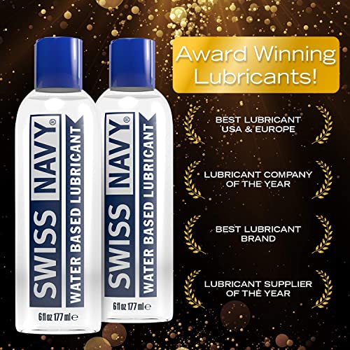 6 Ounce Water Based Unscented Paraben Free Lubricant J6412
